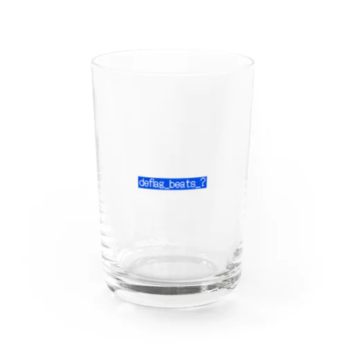 deflag_beats_? Water Glass