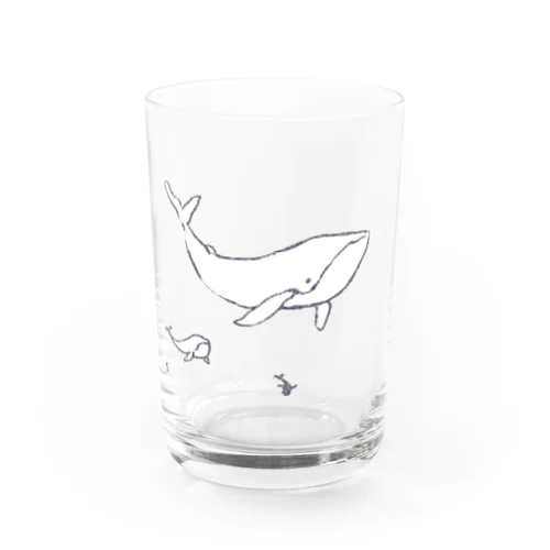 くじらないん Water Glass