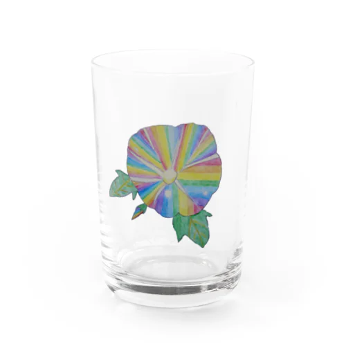 虹色の朝顔 Water Glass