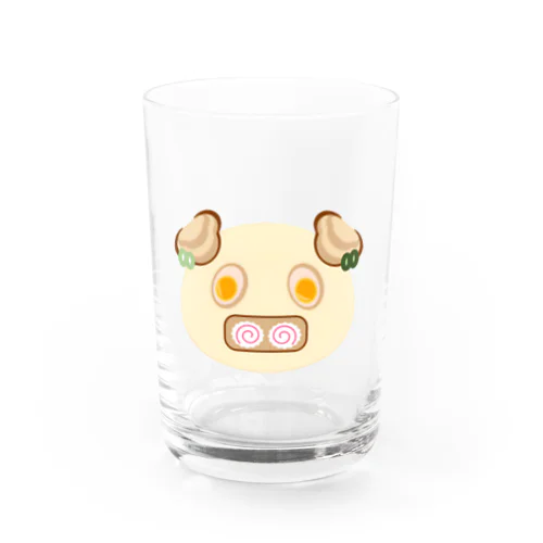 らーめんぶた　とんこつver Water Glass