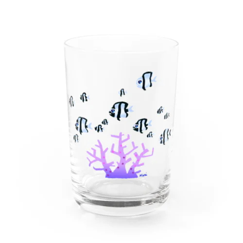 いろいろリュウキュウスズメダイ Water Glass