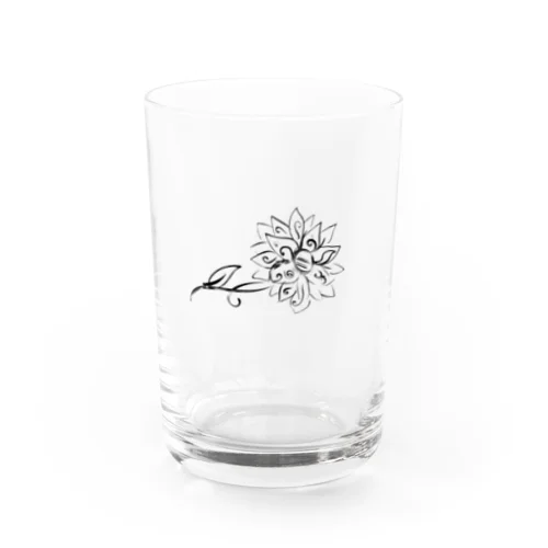 3Dダリアによるアクセントアイテム Water Glass