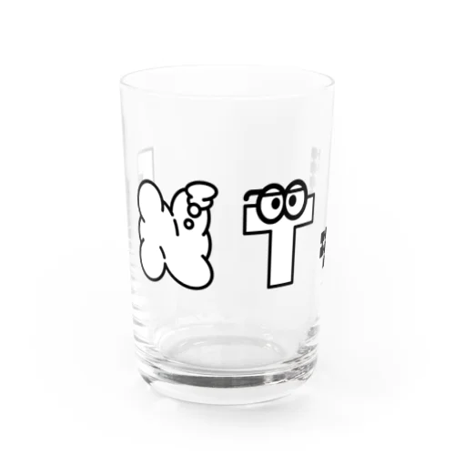 MBTI　ENTJさん用　グッズ　白 Water Glass