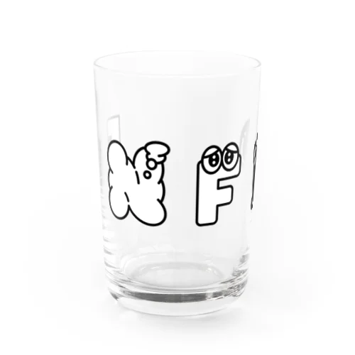 MBTI　ENFPさん用　グッズ　白 Water Glass