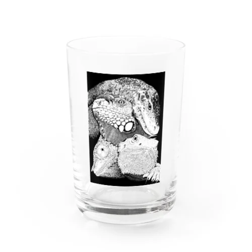 Lizards Water Glass