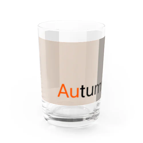 Autumn 秋 Water Glass