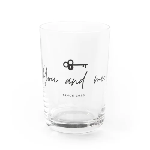 You and Me 〜オリジナルグッズ Water Glass