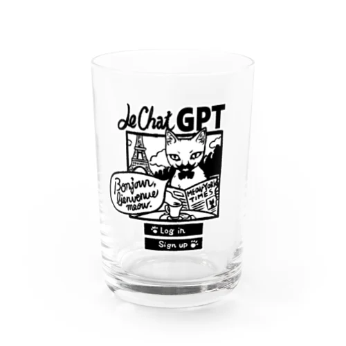 にゃんこGPT Water Glass