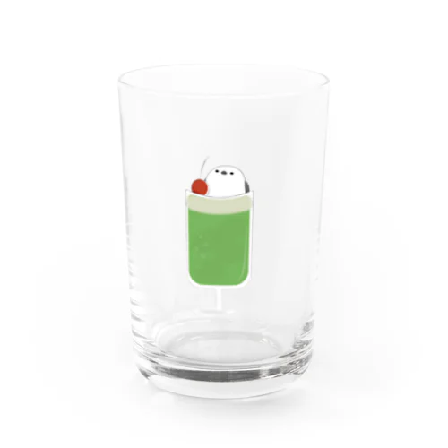 えながさん×スイーツ＊メロンソーダ（くまころフレンズ） Water Glass