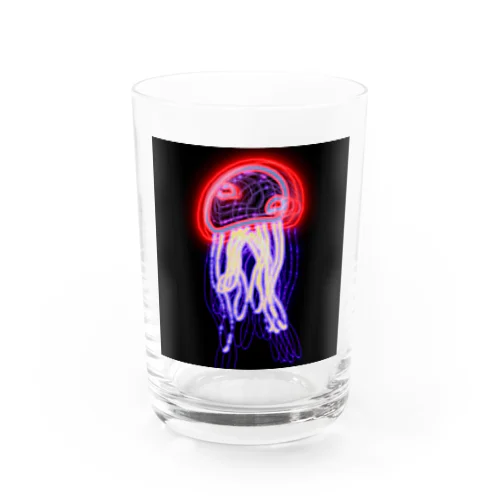 jellyfish_ネオン Water Glass