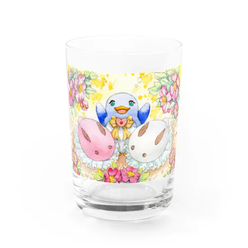 ペンギンおやつ☆うさぎまんじゅう Water Glass