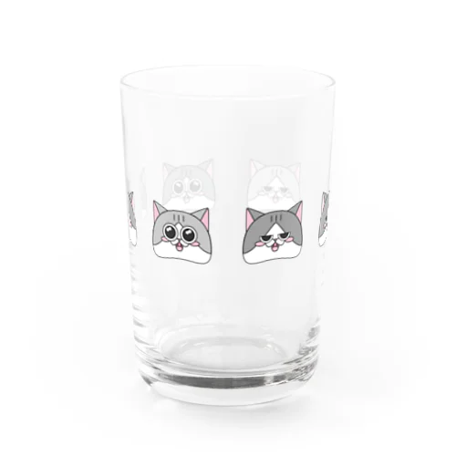 にゃんこコップ Water Glass