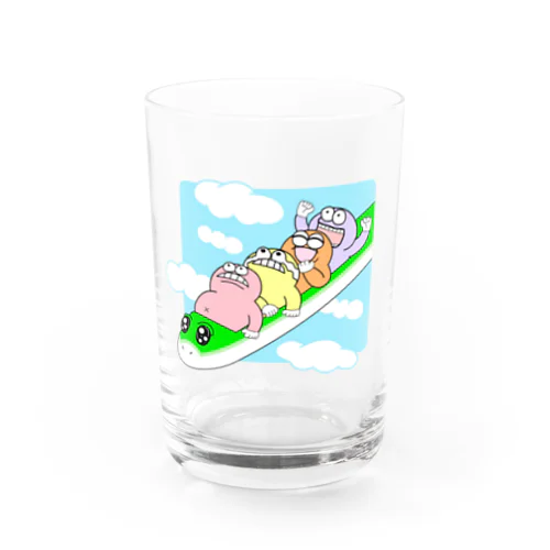 ギャーー！！(ジェットコースター) Water Glass