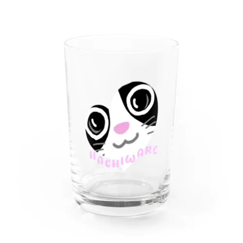 ハチワレ Water Glass