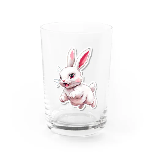 ジャギってる？もうすぐ画面フリーズうさぎ Water Glass