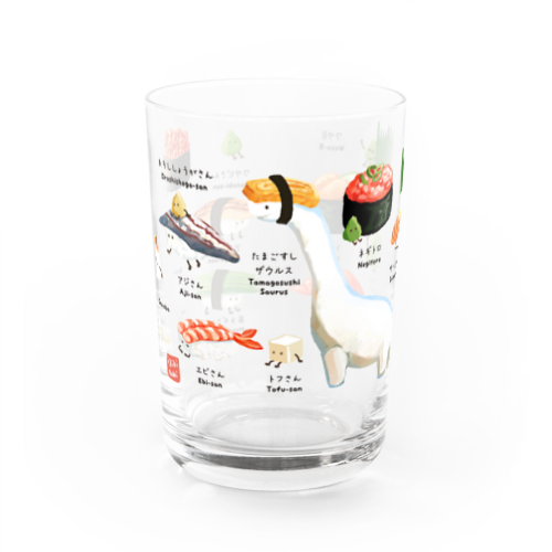 お寿司さん図鑑 Water Glass