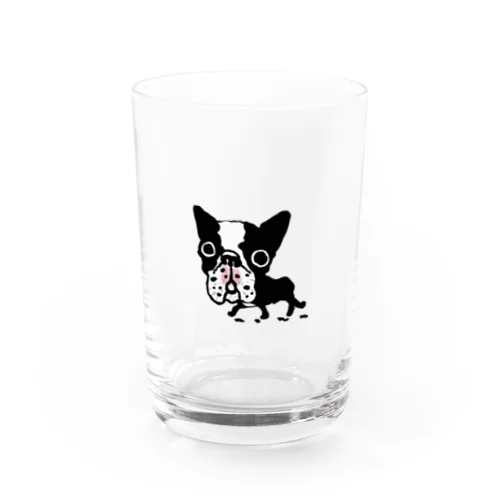 SNUB NOSE DOGS※ボストンテリア※ Water Glass