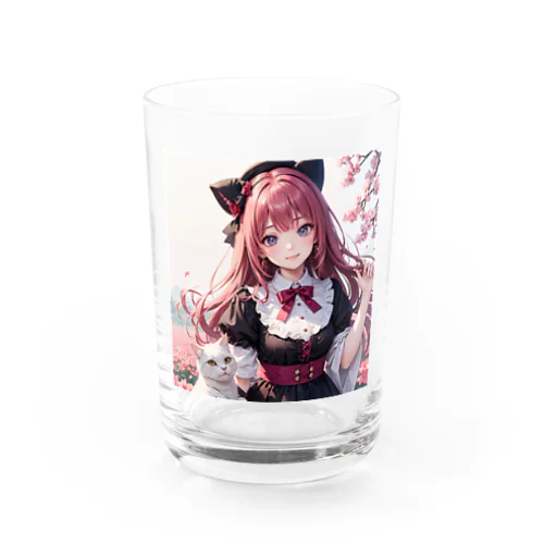 躑躅色✕躑躅の日(4/23) Water Glass