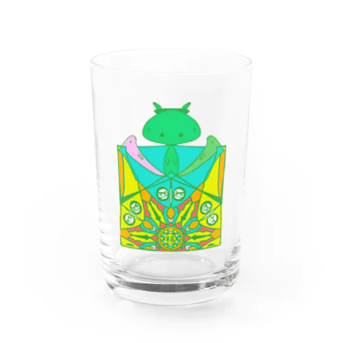 干支　龍 Water Glass