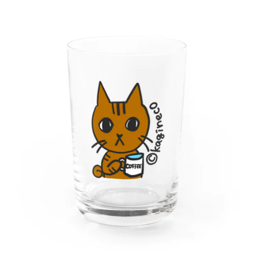 kaginecoグッズ Water Glass