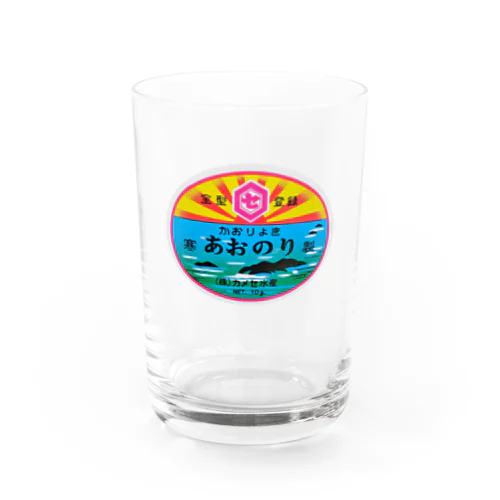 カメセのあおのり　シール10ｇ　③ Water Glass