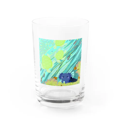 Blue submarine【コラボ作品】 Water Glass