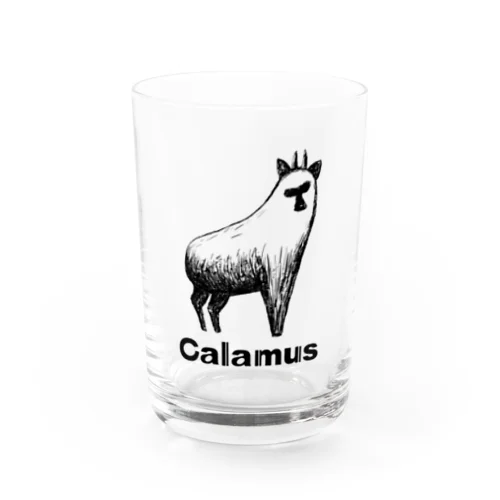 ど迫力のカモシカ！by Calamus Water Glass