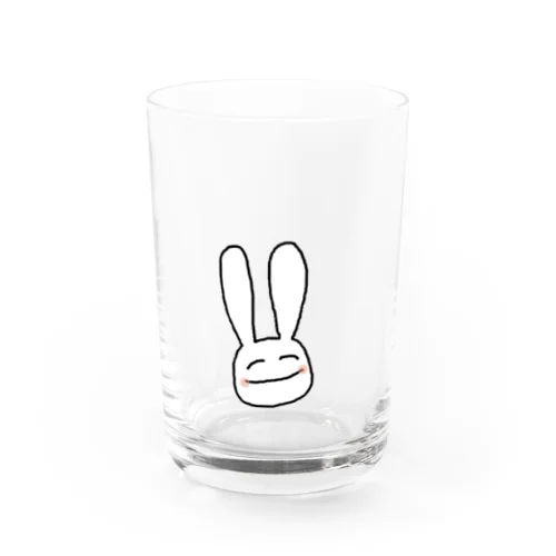 諦観うさぎ Water Glass