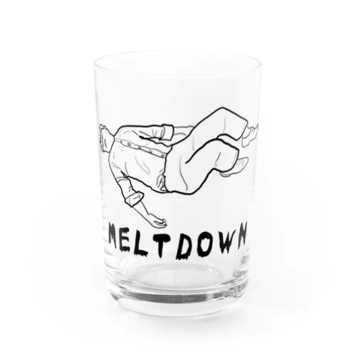 MELTDOWN Water Glass