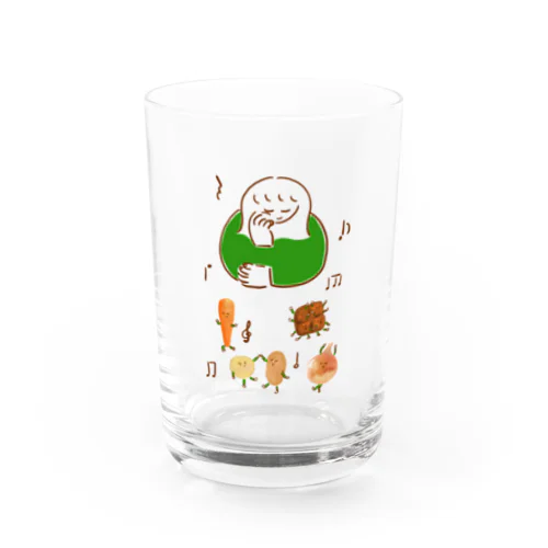 カレーダンス Water Glass