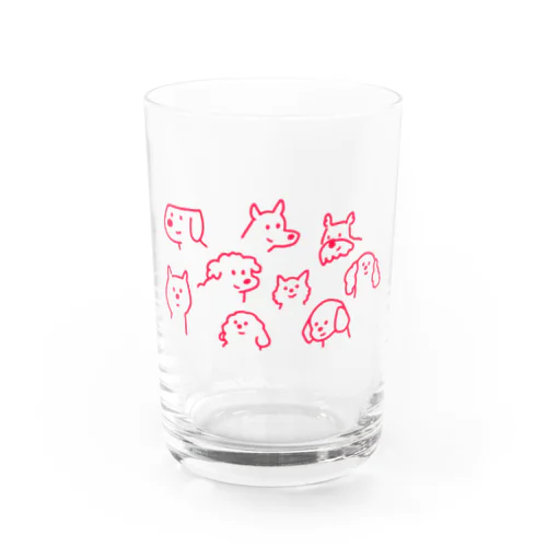 いぬたち Water Glass