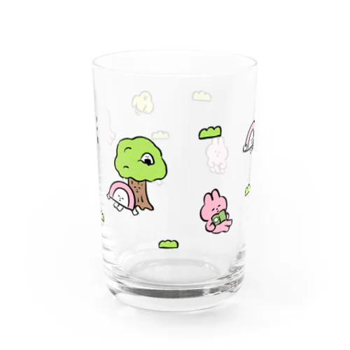 のんびりタイム Water Glass