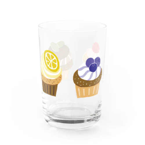 カップケーキ Water Glass