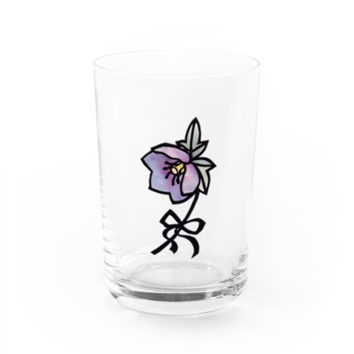 クリスマスローズのグラス Water Glass