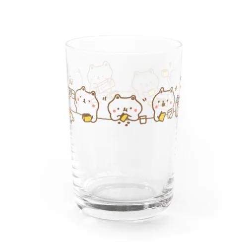 カステラを食べる会 Water Glass