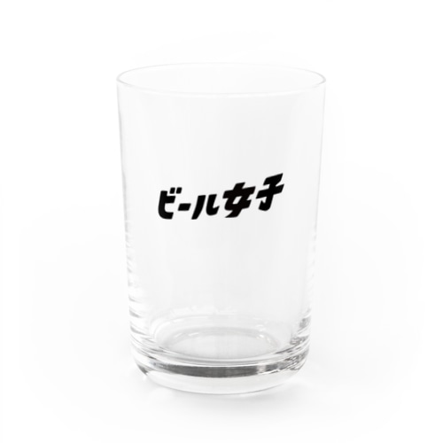 beergirl glass Water Glass