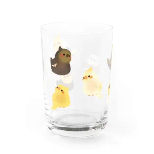 オカメちゃん Water Glass