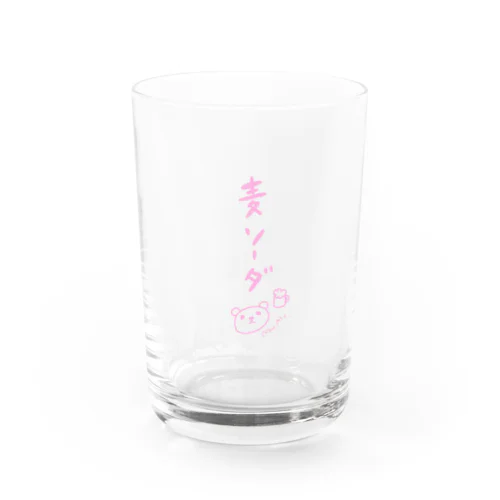 麦ソーダ（ビール）🍺 Water Glass