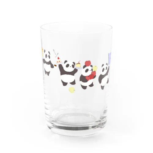 おつかれさまパンダ Water Glass