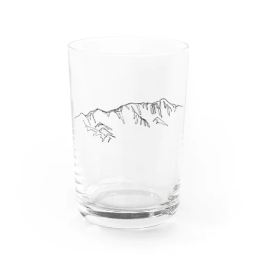 山々の Water Glass
