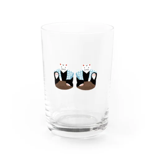 郷土玩具・初辰猫（はったつねこ） Water Glass