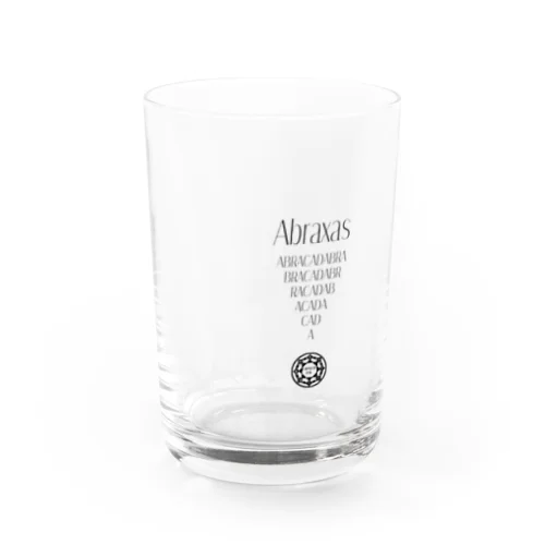 abracadabra×abraxas   黒 Water Glass