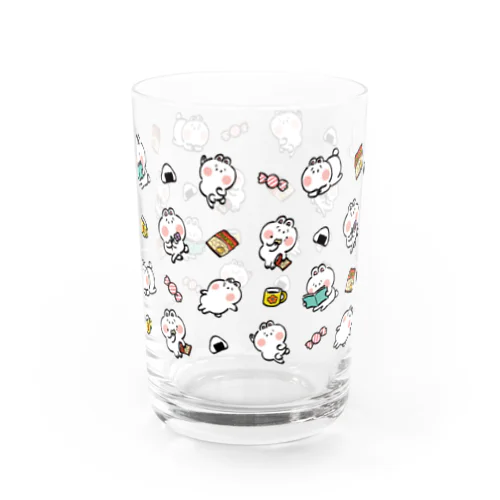 ゆるめ気にすなウサギグラス Water Glass