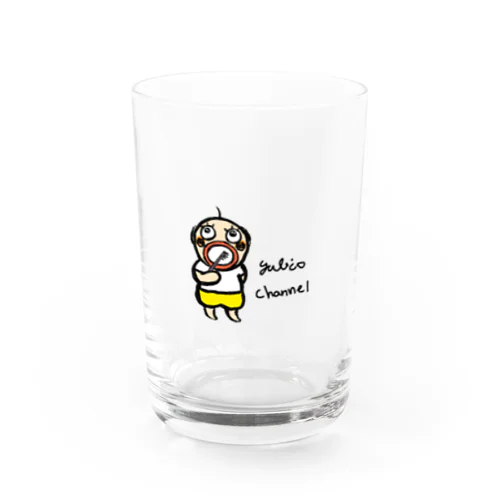 お調子者のKyoちゃん Water Glass