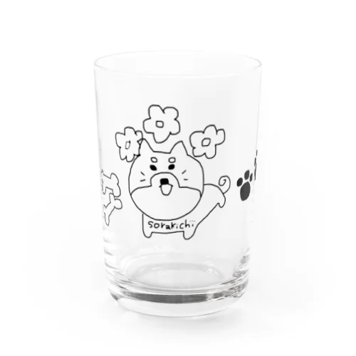 柴犬 Water Glass