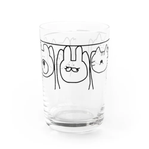 どうぶつたち Water Glass