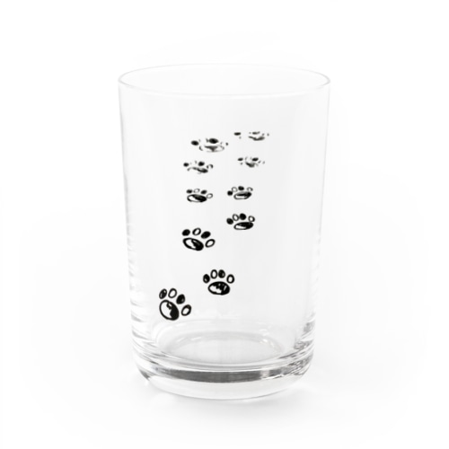 手書きあしあと Water Glass