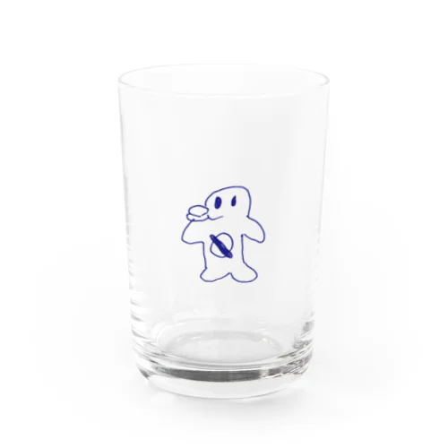 胃に鉛筆が刺さったペンギン Water Glass