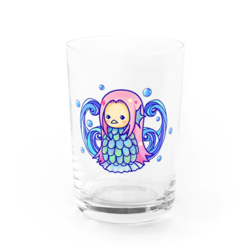 アマビエちゃん Water Glass