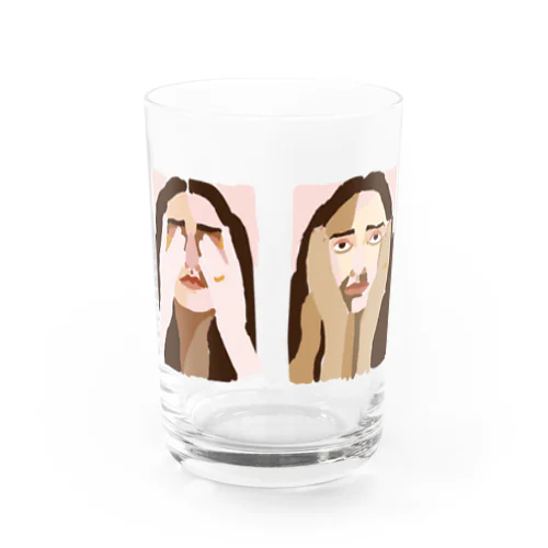 フキゲンナ女　nimennsei Water Glass